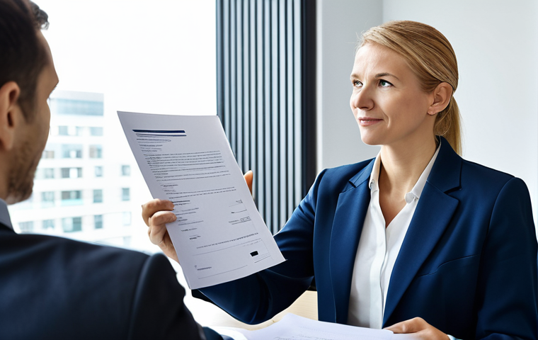 세무사와 분식회계 사례 연구 - **Prompt:** A team of auditors in a modern conference room, examining a company's financial statemen...