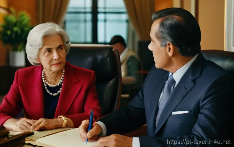 세무사로서의 고객 신뢰 구축 - **Prompt 1: Transparent Fiscal Guidance**
    A bright, well-lit image of a female fiscal consultant...