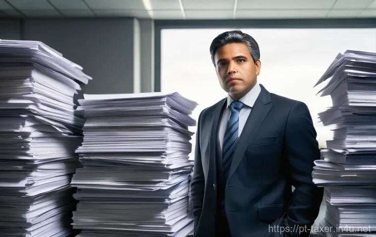 세무사와 세무 리스크 관리 - **Prompt 2: AI-Powered Fiscal Efficiency**
    "A dynamic image showcasing the intersection of artif...