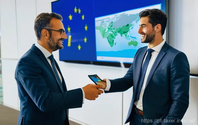 세무사로서의 경력 개발 기회 - **Prompt:** A professional and empathetic Portuguese tax advisor, in their mid-40s, wearing elegant ...