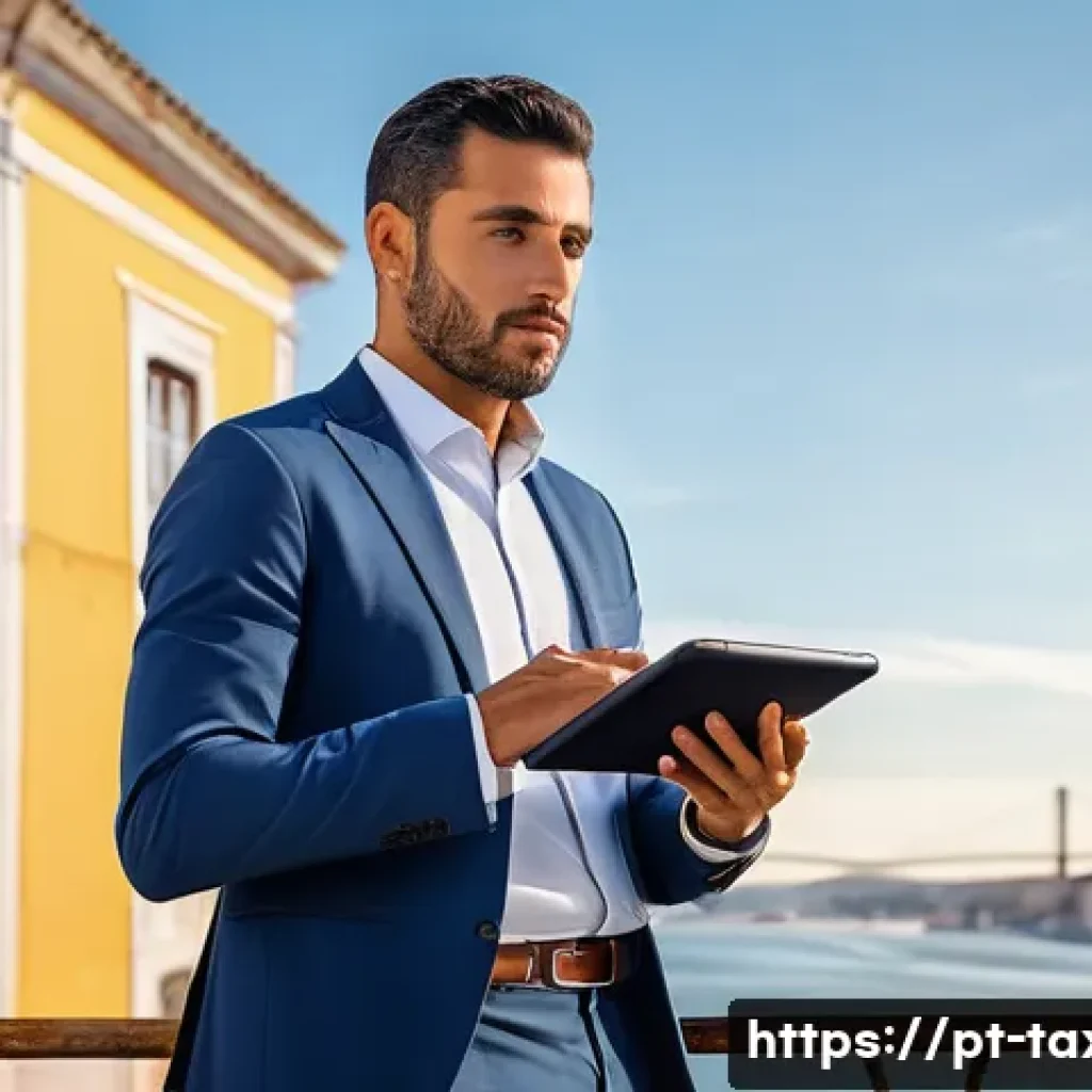 세무사와 사업자 세무 교육 - **Prompt 1: Navigating the Portuguese Fiscal Labyrinth**
    "A young, determined Portuguese entrepr...