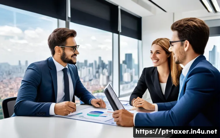 세무사와 세법 교육 프로그램 - **Prompt 1: The Strategic Fiscal Partner**
    "A diverse group of Brazilian business professionals,...