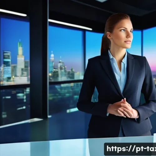 세무사와 세무회계의 융합 - **Prompt: The Strategic Accountant in the Digital Age**
    A highly detailed, realistic illustratio...